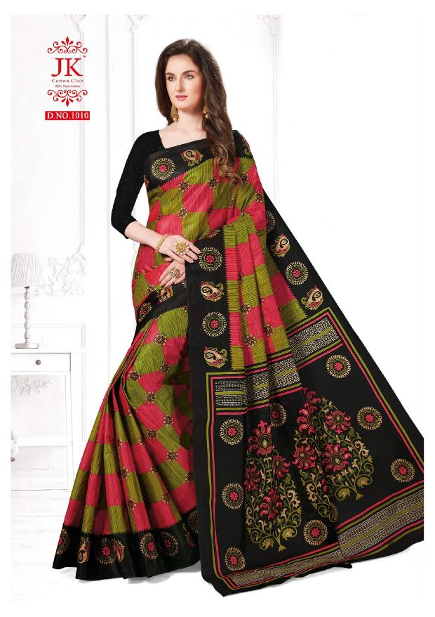 Jk Vaishali Special Edition 1 Fancy Casual Daily Wear Cotton Saree Collection